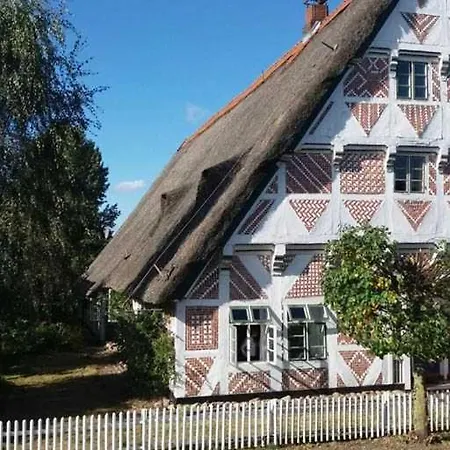 Denkmalgeschuetztes Ferienidyll Unter Reet Guderhandviertel